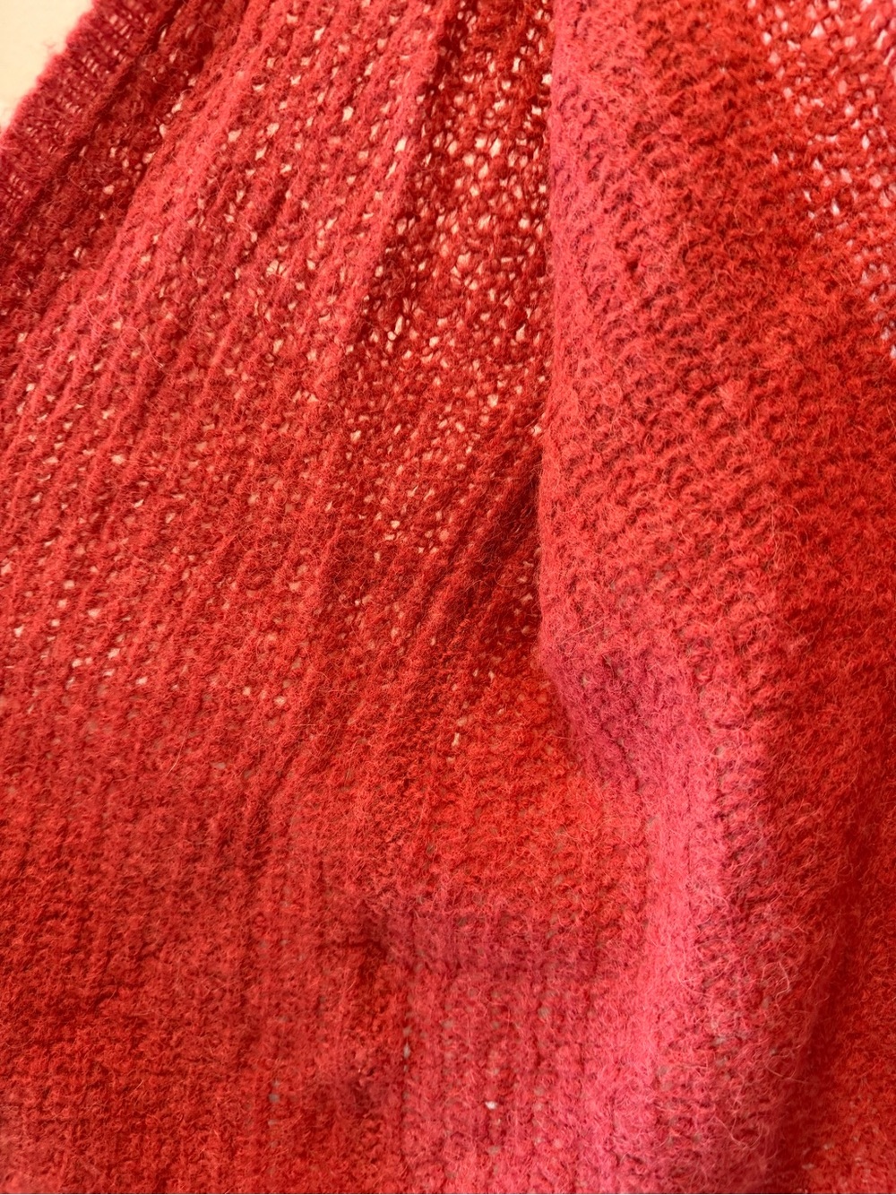 Free People Weekend Getaway Cardigan Alpaca Nylon Cozy Open Front S - Picture 7 of 14